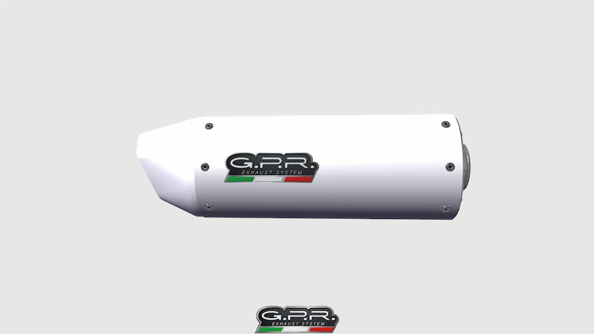 Suzuki Sv 650 A 2016-2020 Exhaust GPR Slip-on Albus Evo4