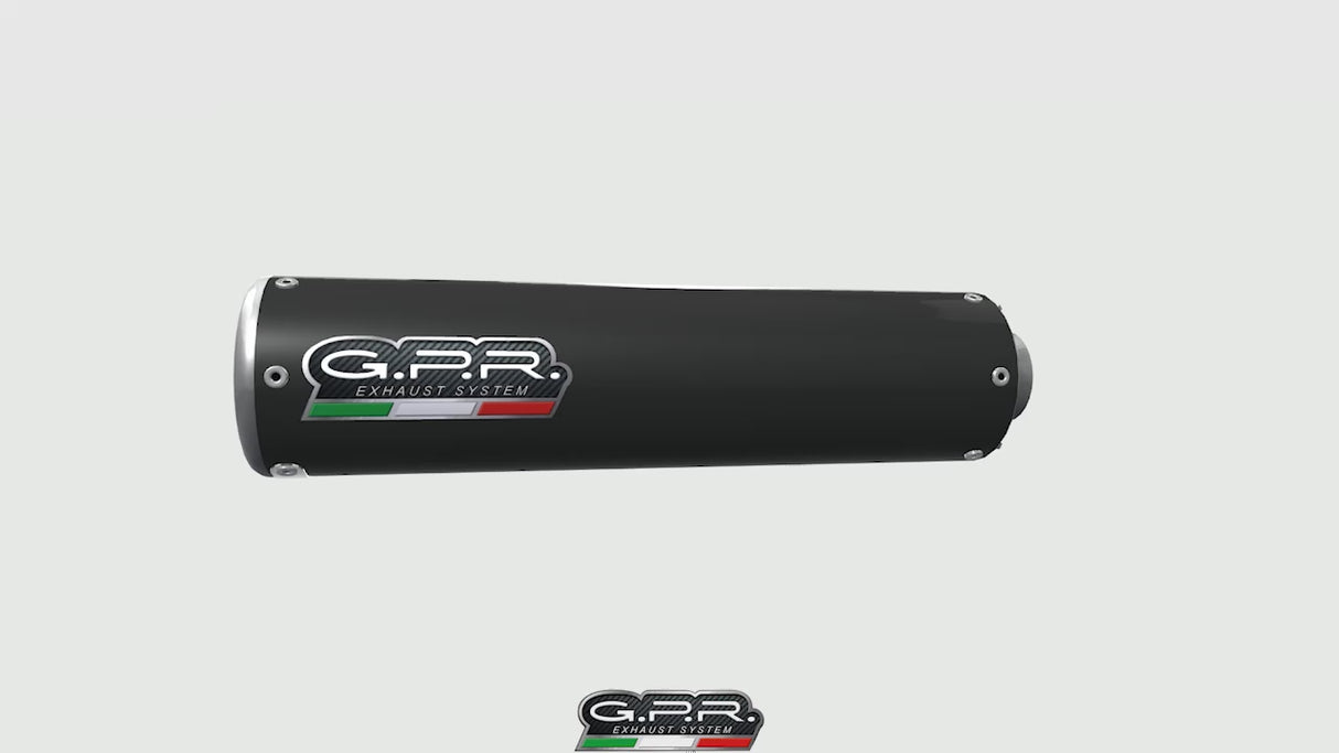 Bmw F900XR F900R 2020-2024 Exhaust GPR Slip-on M3 Black Titanium