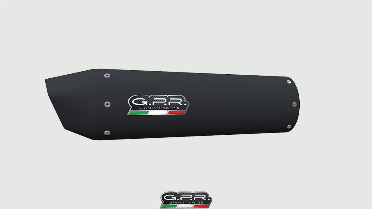 Suzuki Dr Big 800 1990 Exhaust GPR Slip-on Furore Poppy