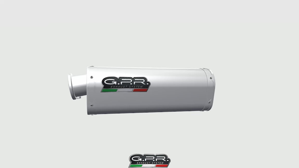 Yamaha Tdm 850 1991-01  Exhaust GPR Slip-on Trioval