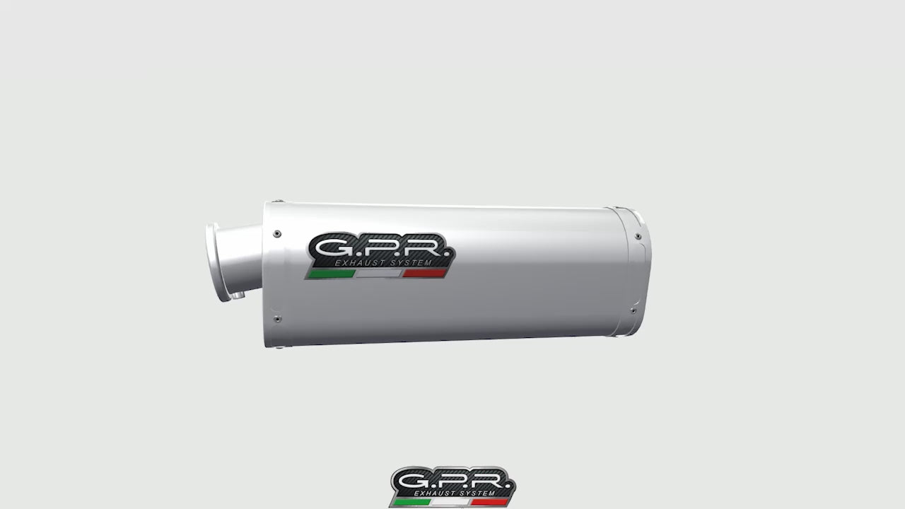 Yamaha Tdm 850 1991-01  Exhaust GPR Slip-on Trioval