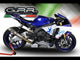 Yamaha Yzf R1 R1M 2015-2016  Exhaust GPR Slip-on Furore Nero