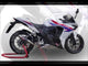 Honda CBR500R 2012-2016 Exhaust GPR Slip-on Deeptone Inox