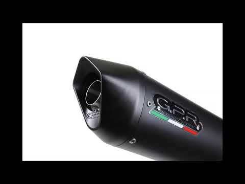 Honda Anf 125 Innova 1995-2012 Exhaust GPR Full System Evo4 Road