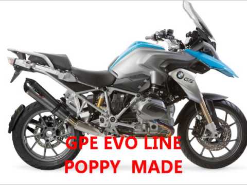 Bmw R1200R 2011-2014 Exhaust GPR Slip-on Satinox 