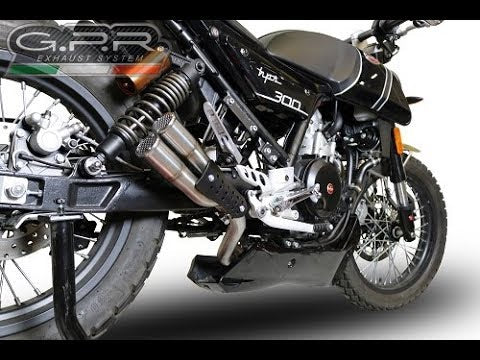 F.B. Mondial Hps 125 > Apr 2018-2020 Exhaust GPR  Decat Pipe