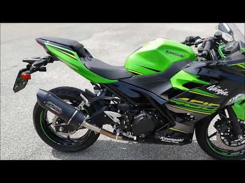 Kawasaki Ninja 400 2023-2024 Exhaust GPR Slip-on Furore Evo4 Nero