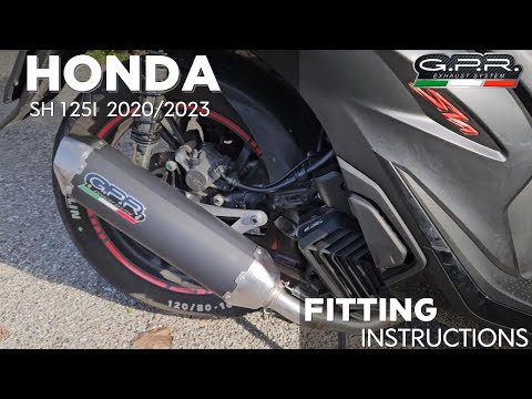 Honda SH 150I 2020-2023 Exhaust GPR Slip-on Pentascooter