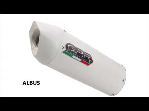 KTM Egs 640 Adv - Lc4 1999-Oct.2003  Exhaust GPR Slip-on Furore Nero