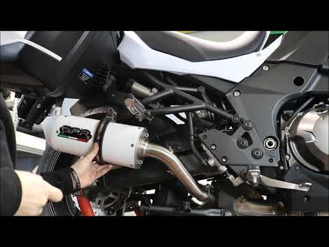 Kawasaki Versys 1000 i.e. 2019-2020 Exhaust GPR Slip-on Satinox 