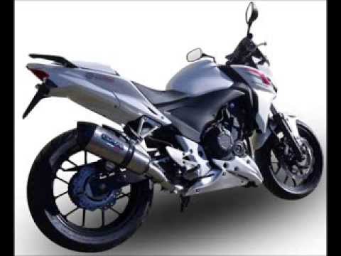 Honda CB400F 2013-2015 Exhaust GPR Slip-on Satinox 