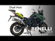 Benelli Trk 702 X 2023-2024 Exhaust GPR Slip-on Dual Inox