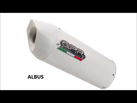 Honda Silver Wing 400 - SW-T 2005-2013  Exhaust GPR Slip-on Furore Nero