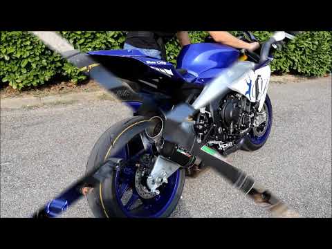 Yamaha Yzf R1 R1M 2015-2016  Exhaust GPR Slip-on M3 Inox