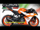 KTM Duke 125 2017-2020 Exhaust GPR Slip-on Furore Evo4 Nero