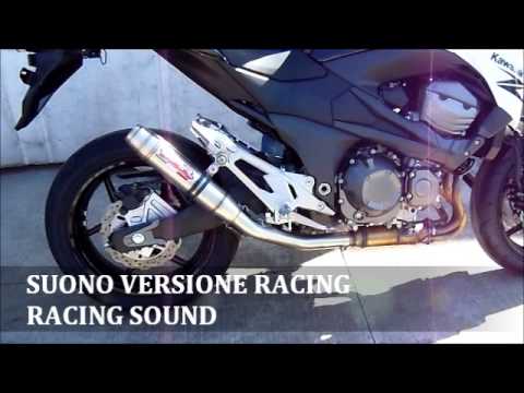 Kawasaki Z800E 2009-2016  Exhaust GPR Slip-on Deeptone Inox