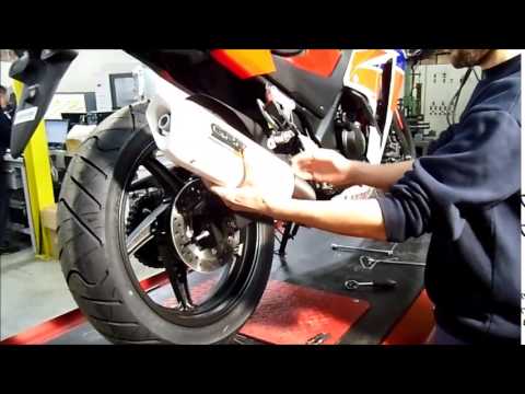 Honda CBR300R 2014-2016 Exhaust GPR Slip-on Deeptone Inox