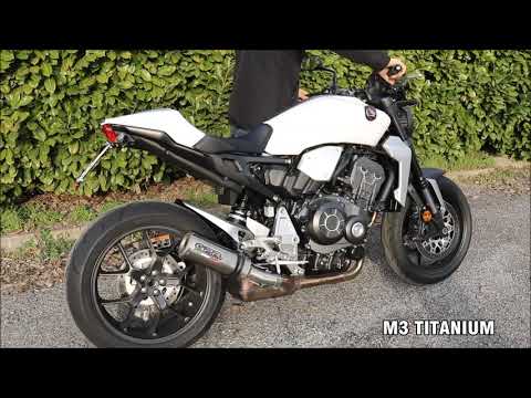 Honda CB1000R 2021-2024 Exhaust GPR Slip-on Furore Evo4 Nero
