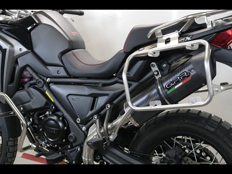 Voge 650DSX 2021-2024 Exhaust GPR Slip-on Furore Evo4 Nero