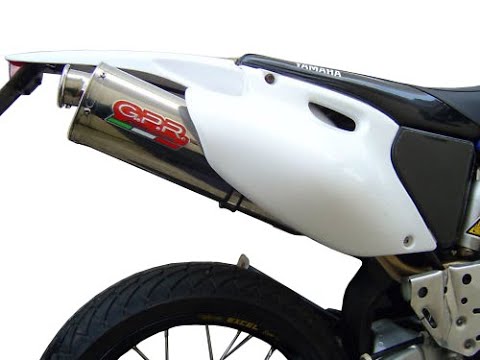 Yamaha WR400F 1998-2000 Exhaust GPR Slip-on Satinox 