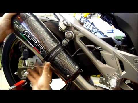 Kawasaki Z800 2009-2016  Exhaust GPR Slip-on M3 Poppy 