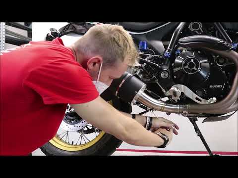 Ducati Scrambler 800 Icon - Icon Dark 2021-2022 Exhaust GPR Slip-on M3 Poppy 