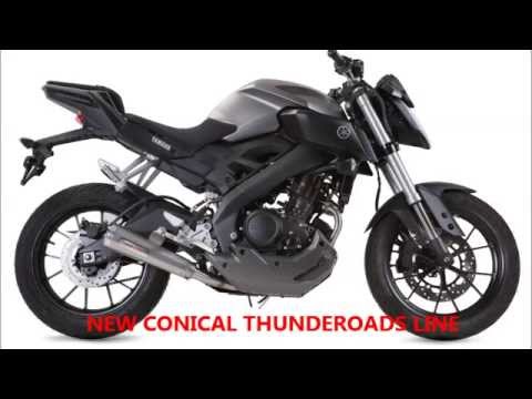 Yamaha Mt 125 2014-2016 Exhaust GPR Slip-on Albus Ceramic