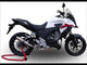 Honda CB500X 2013-2015 Exhaust GPR Slip-on Furore Nero