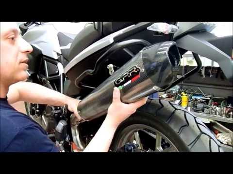 Bmw F700GS 2016-2018 Exhaust GPR Slip-on Satinox