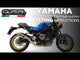 Yamaha Xsr 900 2022-2025 Exhaust GPR Full System Furore Evo4 Nero