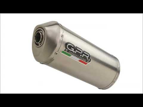 Yamaha YZ250F 2006-2009 Exhaust GPR Slip-on Satinox 