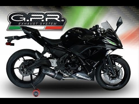 Kawasaki Ninja 650 2023-2024 USA Exhaust GPR Full System Deeptone Inox