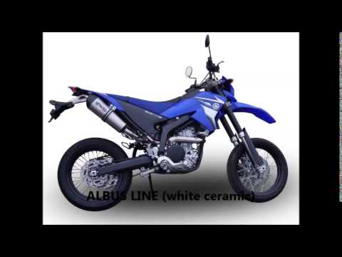 Yamaha WR250X WR250R 2007-2019 Exhaust GPR Slip-on Furore Nero