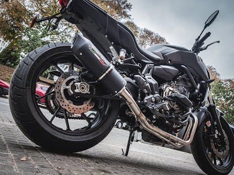 Yamaha Xsr 700 2016-2020 Exhaust GPR Full System Furore Nero