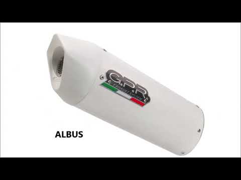 Yamaha Yzf 600 R ThundercAt 1996-03 Exhaust GPR Slip-on Satinox 