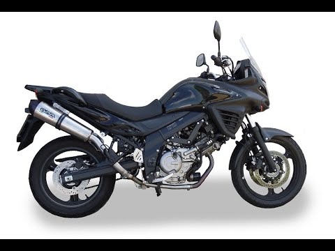 Suzuki V-Strom Dl 650 2012-2016  Exhaust GPR Mid-Line Trioval