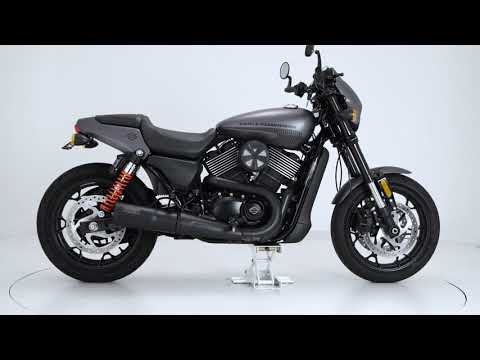 Vance and Hines Exhaust for Harley Davidson Street 2015-2020, Black High Output Muffler 47943