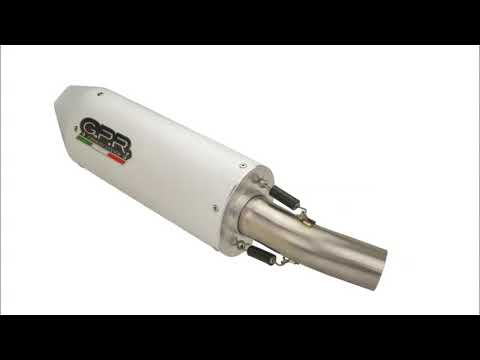 Bmw HP2 Enduro 2006-2009 Exhaust GPR Slip-on Furore Nero