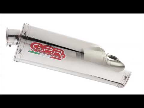Yamaha Fzr 1000 Ex-Up 1989 & 1991-95 (no 1990) Exhaust GPR Slip-on Trioval