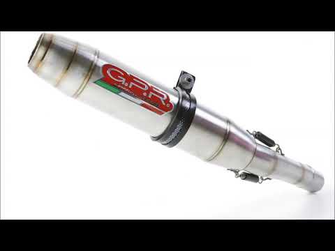 Yamaha Yzf 1000 R1 2002-2003 Exhaust GPR Slip-on Trioval