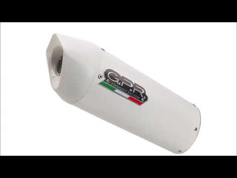 Suzuki Gsf 1200 Bandit - S 1997-2004 Exhaust GPR Slip-on Furore Poppy