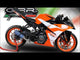 KTM Rc 125 2017-2020 Exhaust GPR Slip-on Furore Evo4 Nero