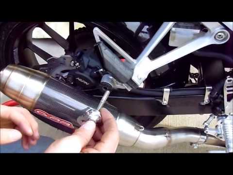 Honda CBR500R 2012-2016 Exhaust GPR Slip-on Satinox 