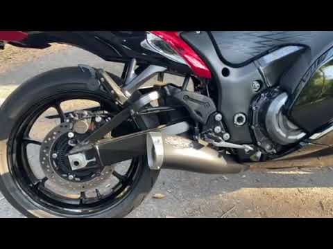 Suzuki Hayabusa Exhaust 1999-2024, 4:1 Full System, Mojo in Black by Voodoo