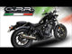 Honda Cmx 300 Rebel 2017-2020 Exhaust GPR Slip-on M3 Inox 
