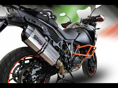 KTM LC8 1290 Super Adv 2017-2020 Exhaust GPR Slip-on Deeptone Inox