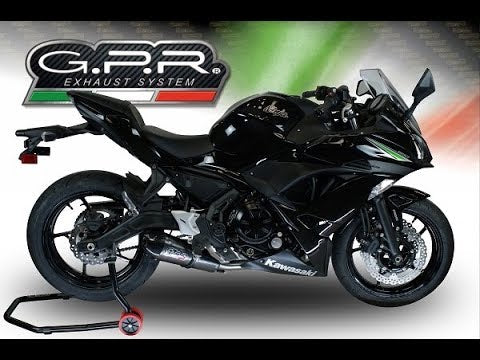 Kawasaki Ninja 650 2023-2024 USA Exhaust GPR Full System Deeptone Inox