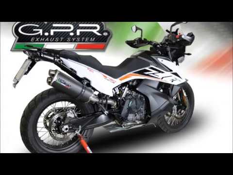 KTM SMT 890 2023-2024 Exhaust GPR Slip-on Deeptone Inox