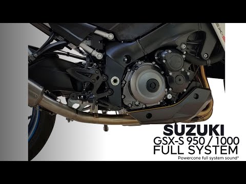 Suzuki GSXS 1000 F 2021-2024 Exhaust GPR  Decat Pipe