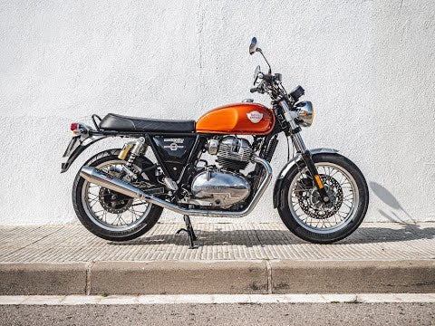 Royal Enfield Continental 650 2021-2024 Exhaust GPR Double Slip-on Furore Evo4 Nero